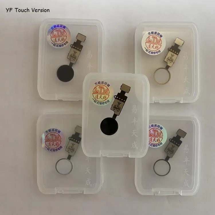 Home Button Flex for iphone 5 5s 6 6s 6splus 7 7plus 8 8plus YF Home Button with Fingerprintes Sensor