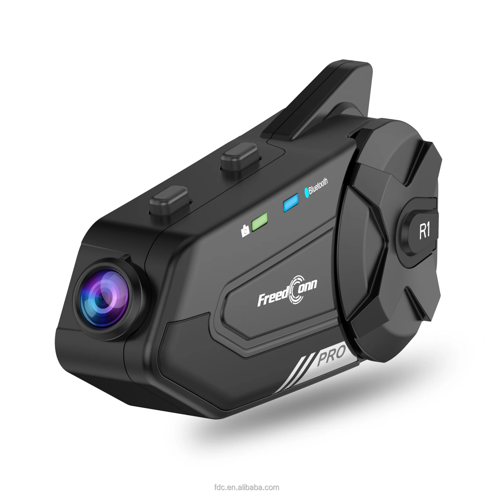 Freedconn R1PRO - Motorcycle Camera with Bluetooth Intercom