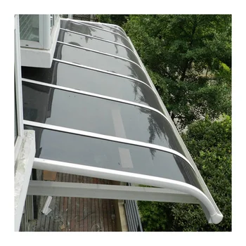 Factory price Clear Solid Polycarbonate Roofing Sheet for awning windows skylight