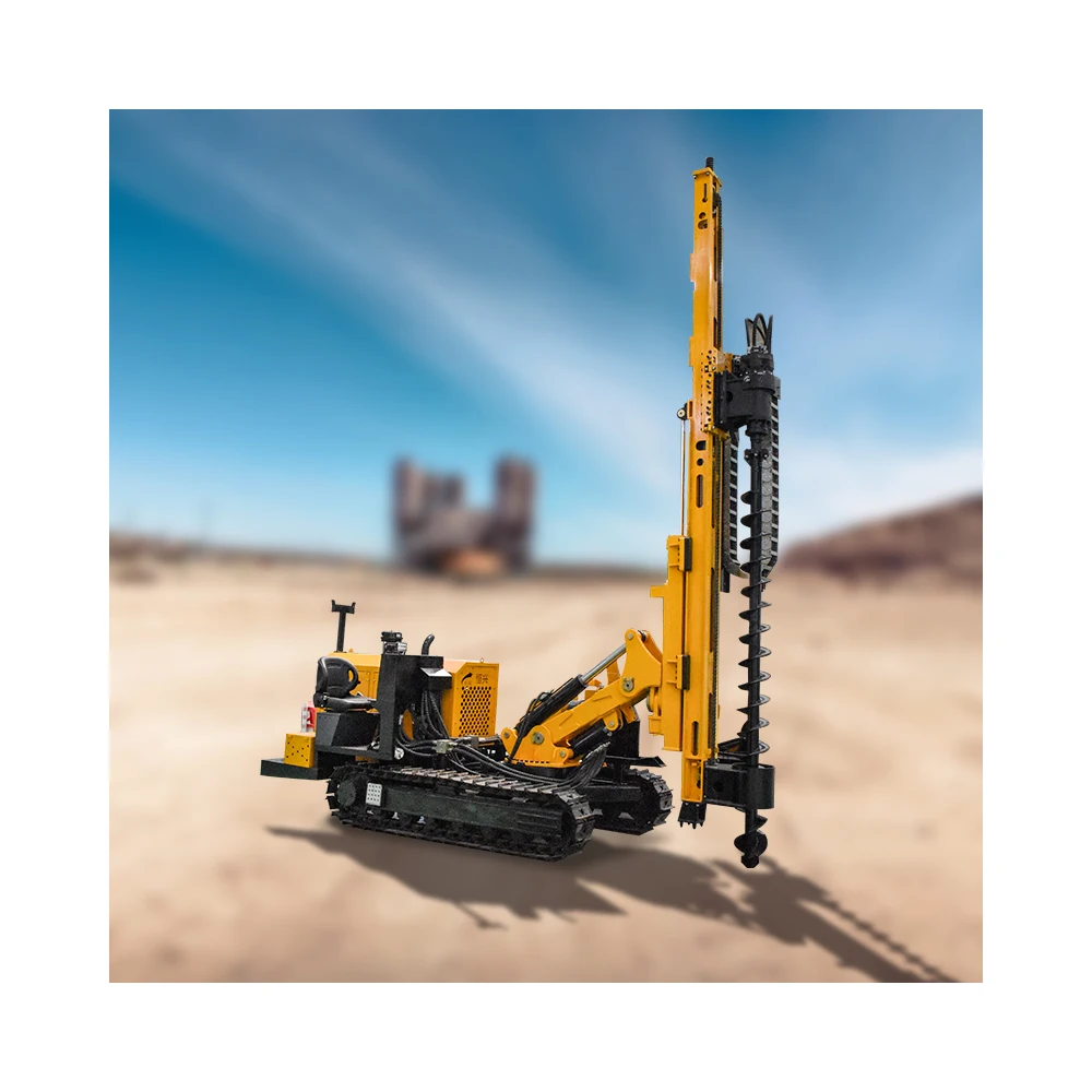 Helical Pier Driver Ground Screw Installation Machine Screw Pile for Ground System