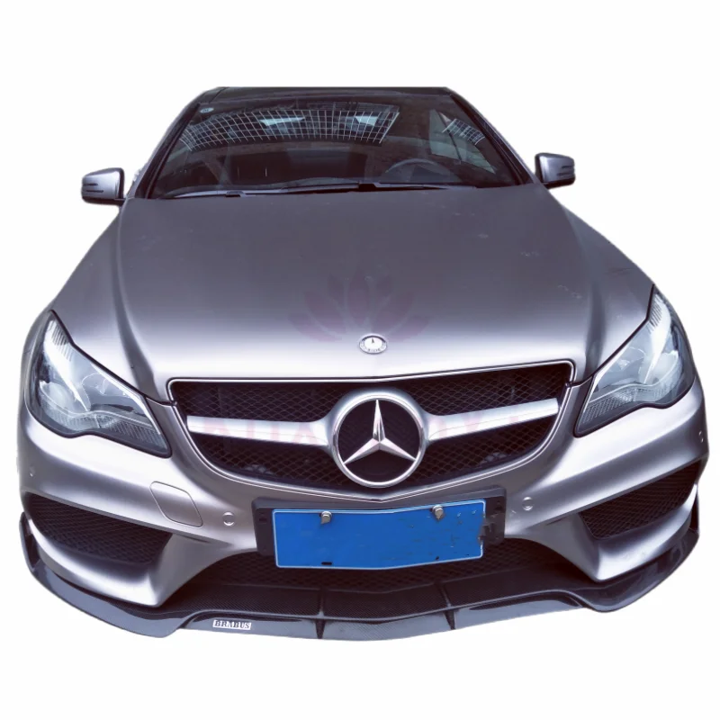 Cadre Porte-gobelet Mercedes Classe E Coupé W207 2009-2013 - Acier Inox Argenté, Décoration Intérieure LHD