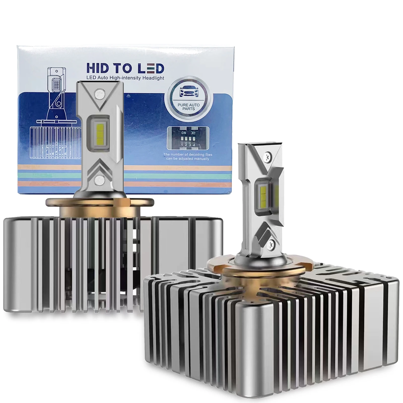 Quick Start D1S D3S D8S LED Bulb 45W 6000K D Series Led D4s D5s Projector Lamp