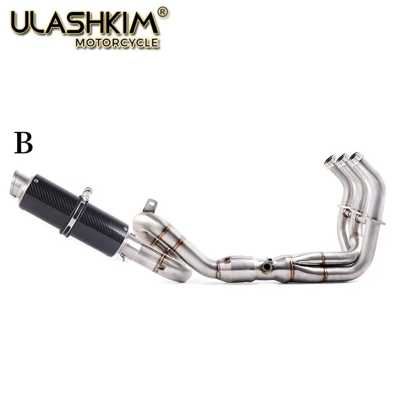 Yamaha MT-09 FZ-09 XSR 900 Exhaust System - ULASHKIM Quality