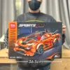 Blocs de construction de voiture de course K3138, 284 pièces