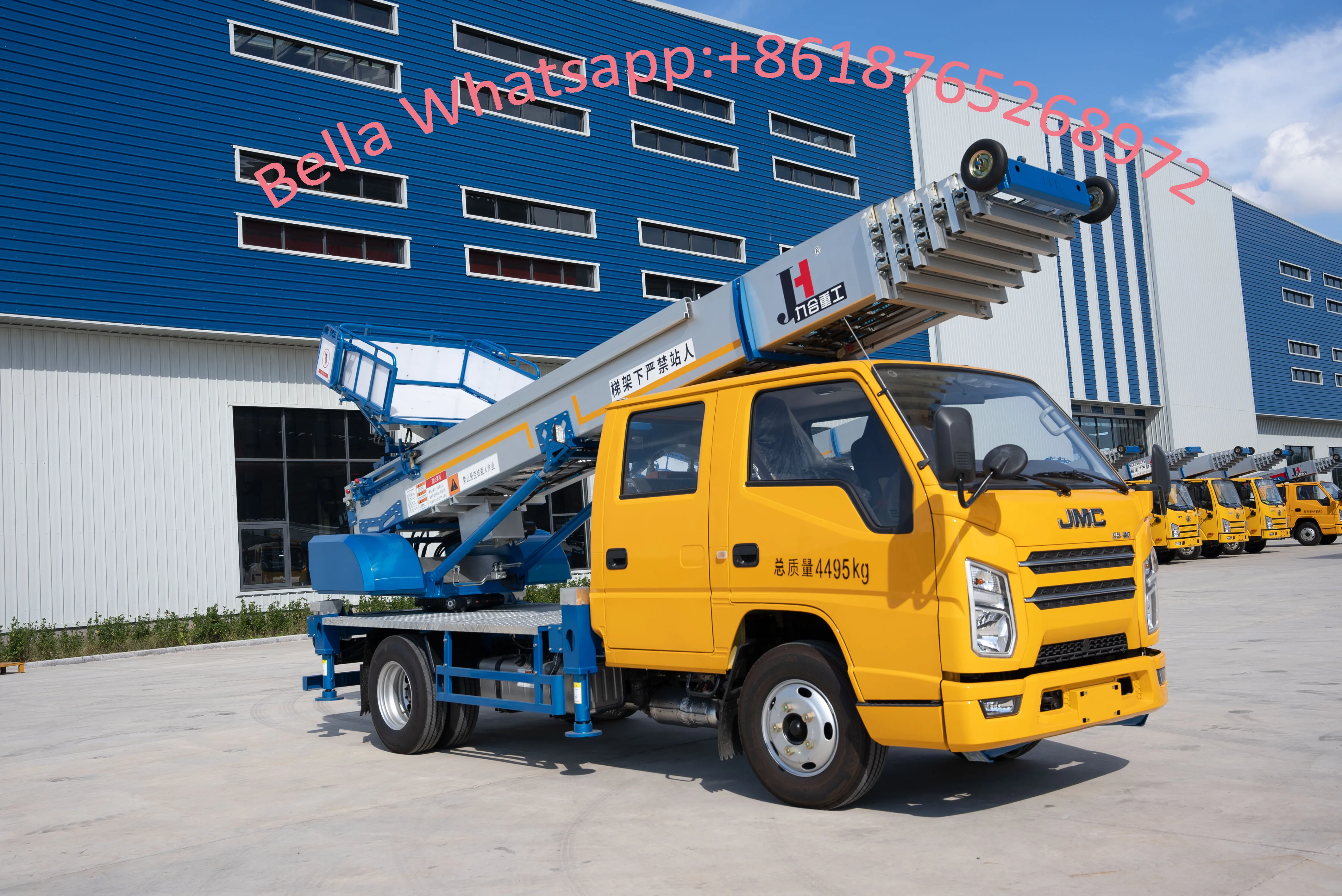 32m 36m 45m 65m Skylift Furniture Lift Ladder Lift Truck Aerial Ladder Lift Truck For Moving Ladder Bucket Aerial Truck 2