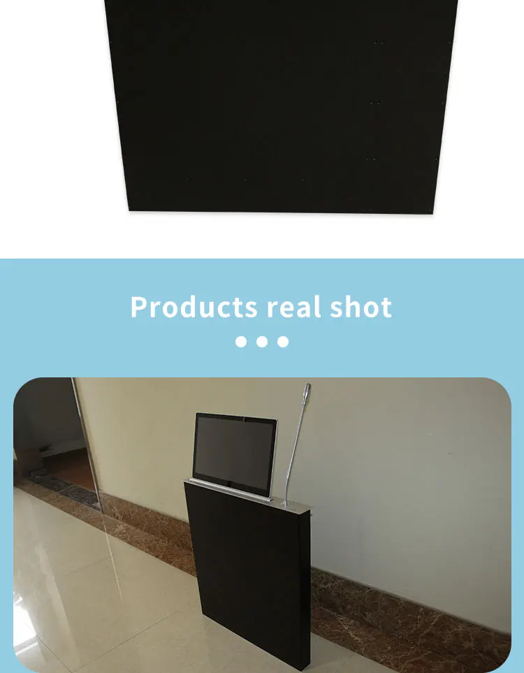 Meeting Room System Pop Up Lcd Hidden Table Monitor Lift/all-in-one ...