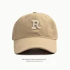 R mark baseball-khaki