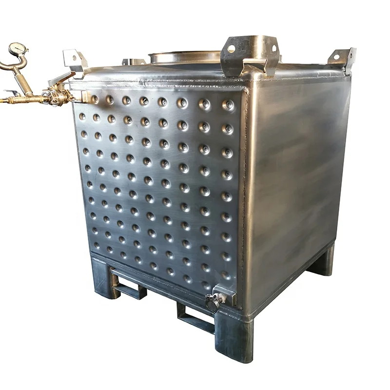 Л IBC Tote винный коллекционный резервуар из нержавеющей стали