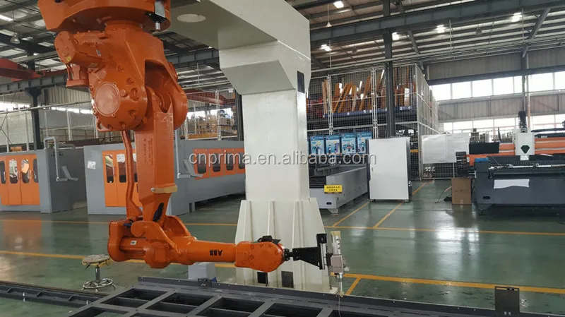 Golden Laser 6 Axis Robotic Arm 3D Fiber Metal Laser Cutting Machine