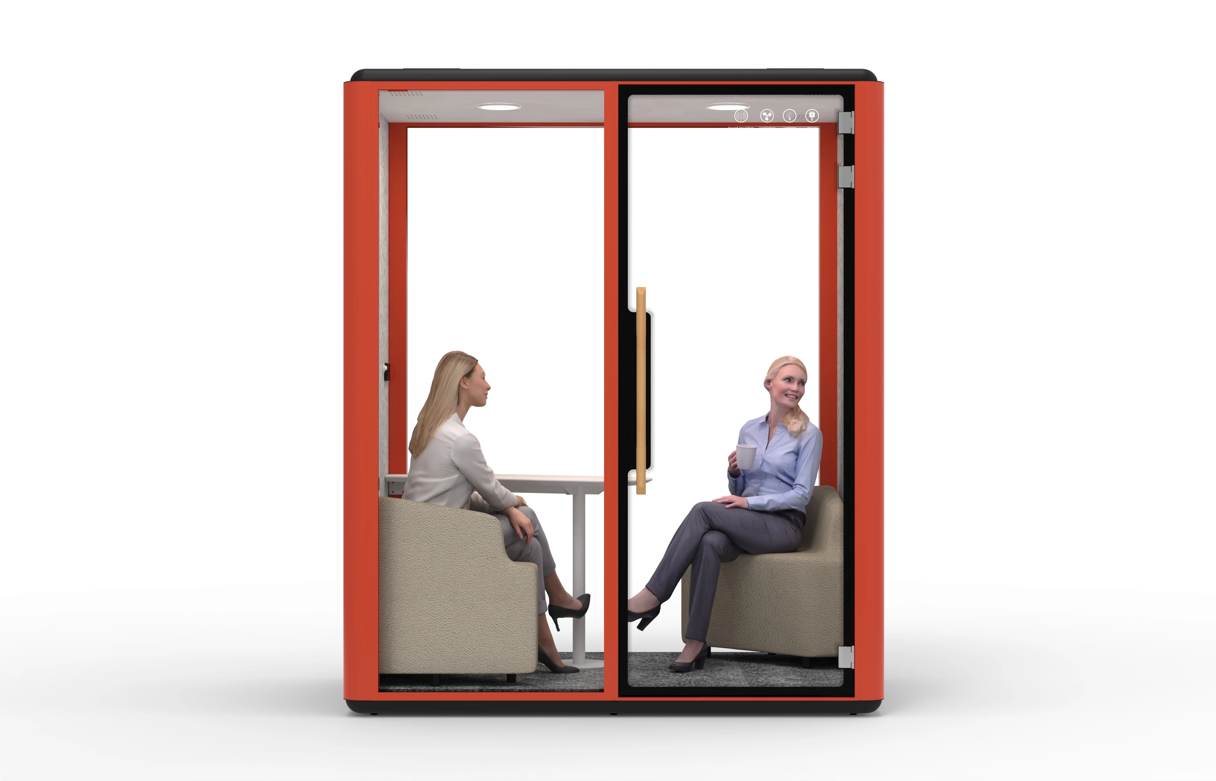 European Style Work Office Pod Well-Decorated Soundproof Phone Booth Home Office Studio Villa Indoor Bathroom Apartment Bedroom 16