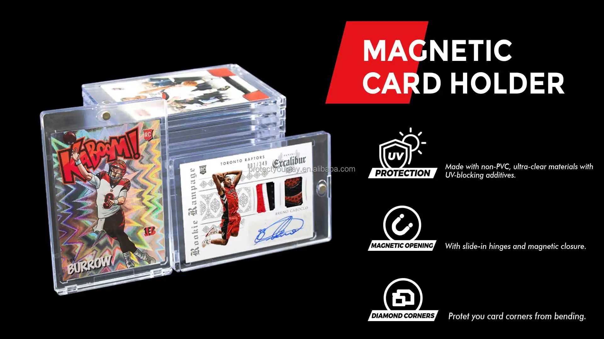 35pt Wholesale One Touch 100 Uv Protection Card Holder 35pt