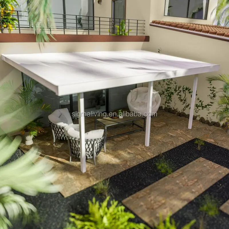 Outdoor awning high quality patio awning aluminum frame waterproof awning