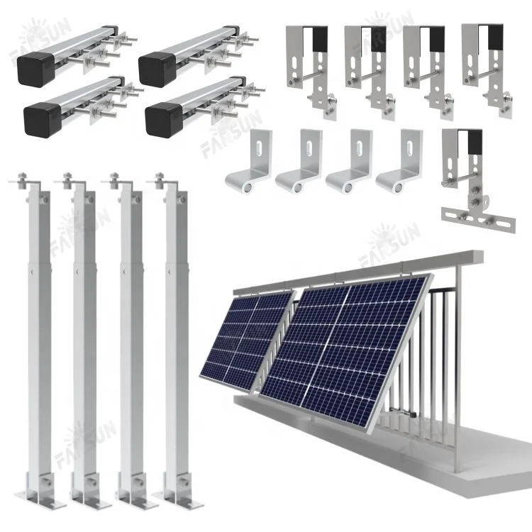 FarSun Adjustable Angle Solar Panels Mounting Balcony Brackets for House