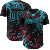 Black Crimson Ice Blue