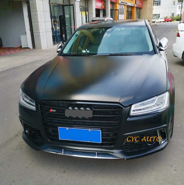 A8 S8 D4 Front Grille for AUDI A8 Facelift to S8 Car Grille Look 2015 2016 2017 2018