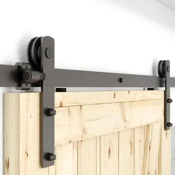 interior bi folding  barn doors  kit  for  wood door