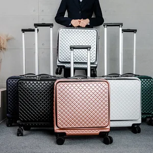 Business Suitcase 20-inch Cabin Double Password Suitcase Trolley Small Travel Suitcase