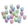 Perles de football de couleurs mélangées