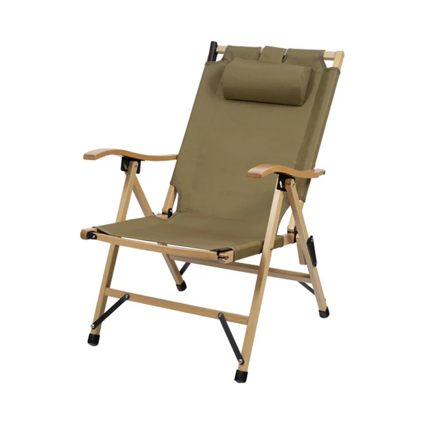 Wholesale Price Outdoor Detachable lounge chair Camping Sunbathing 600D Oxford cloth encrypted backrest