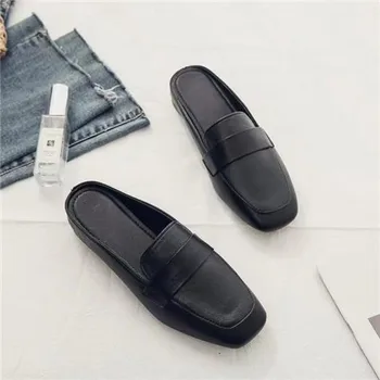 High quality  flat bottomed women's slippers, casual soft soled Muller shoesslidesslippers