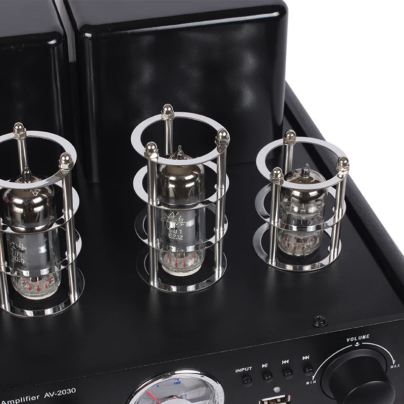 アンプ Whem AV 2030 AV-2030 Vacuum Tube Power Amplifier 30Wx2 Headphone Amp DAC