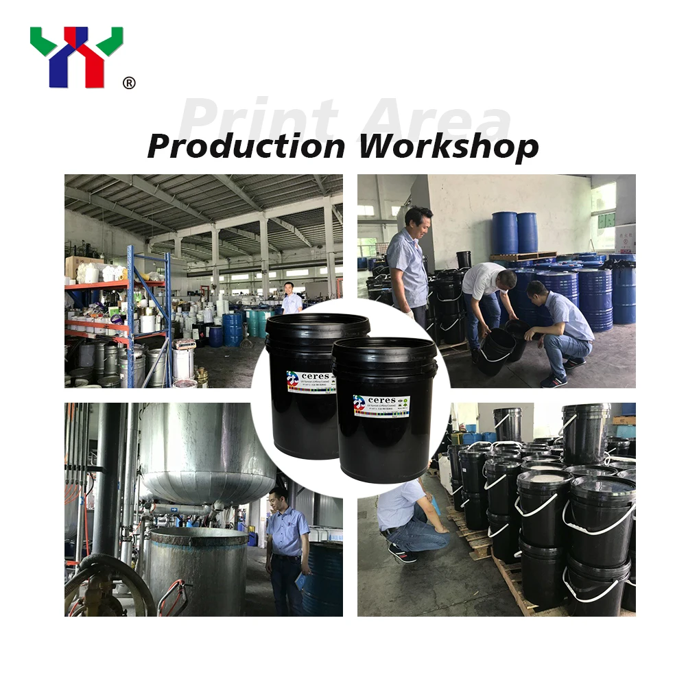 High Gloss UV Curable Varnish for Offset and Screen Printing on Paper, Plastic, Metal Packaging