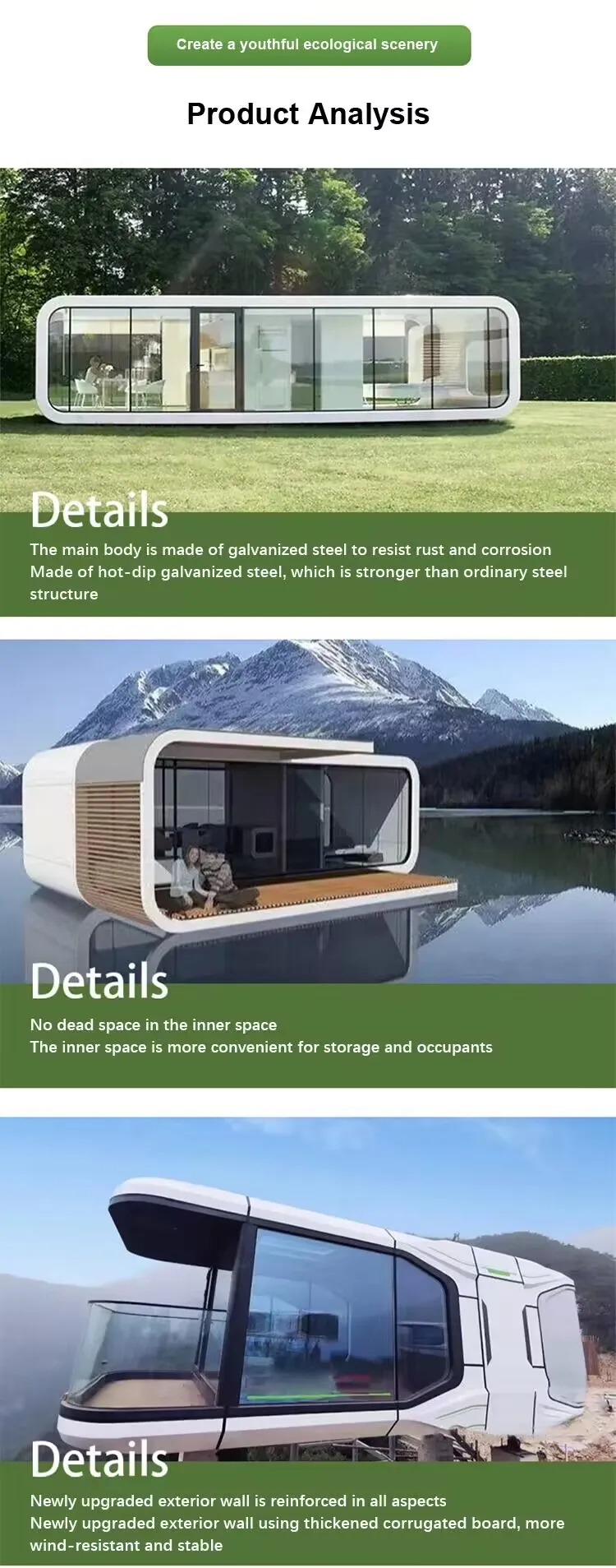 Premium Luxury Container House - Insulated Prefabricated Villa in Steel ...