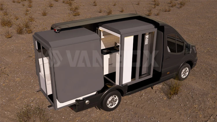 Pop Roof Camper Camping Van Modular Campervan Modules Rvs & Campers ...