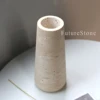 Travertino beige (D9*H20 cm)