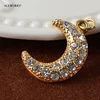 Pavé Moon - Gold