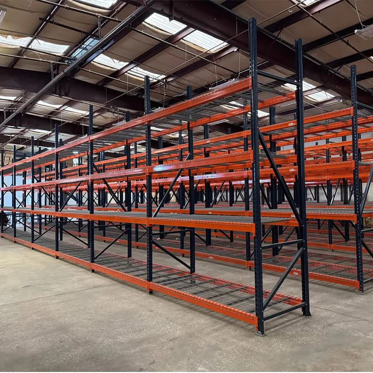 Garage Warehouse Heavy Duty Multi Layer Rack Adjustable Bolts Storage ...