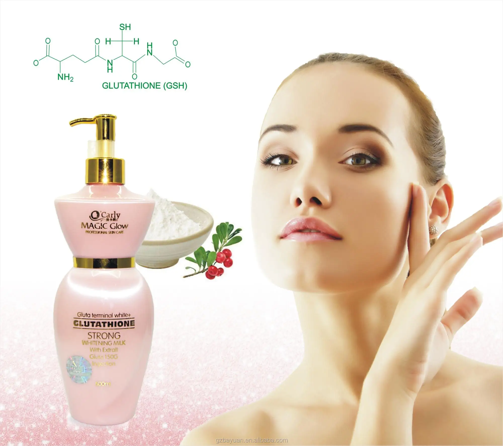 foxtale glutathione OEM 500ml 24k Beauty Glow Whitening Body Containing Latex Proprotein  Vitamin C for Black Skin| Alibaba.com