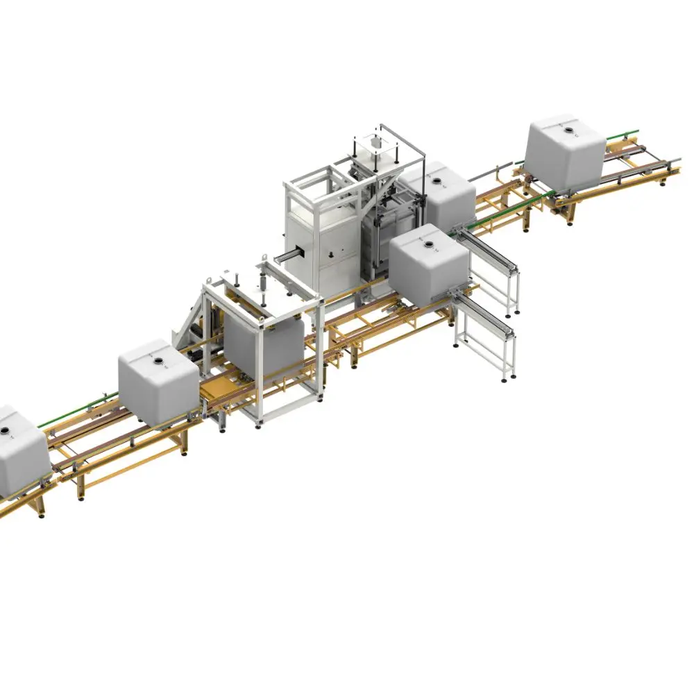Advanced IBC Cage Tube Welding Machine Ibc Tank Frame Welding Machine 1000 Liters Ibc Production Line