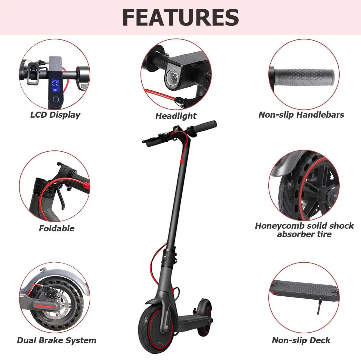 Qingmai Free Shipping Duty Electric Scooter Europe Eu Warehouse 2 Wheel Sagway Electric Scooter for Sale