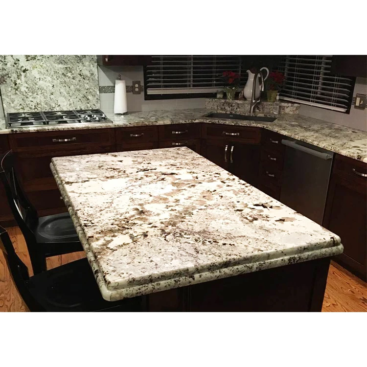 Newstar Fabricated Natural Stone Kitchen Slab Spring Alaska White Granite  Fossil Stone Countertops - Buy Fossil Stone Countertops,Alaska White  Granite Countertops,Kitchen Slab Countertops Product on 