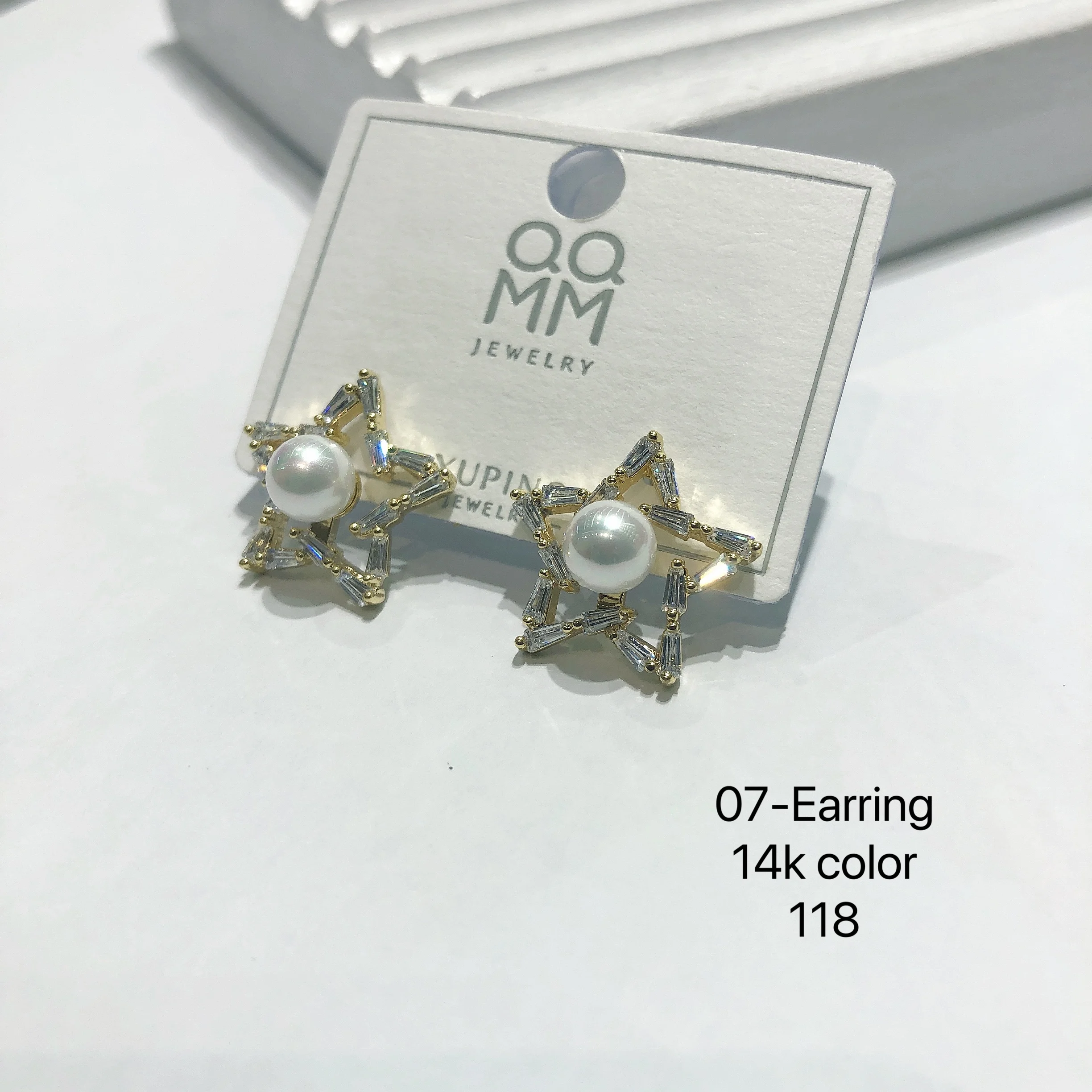 XUPING Jewelry Korean Peal Bead Fashion Trendy Women Earring