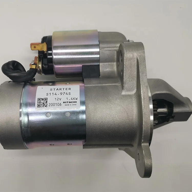 Hitachi Original S114-974 K00860006 12v Diesel Starter Motor For Baic ...