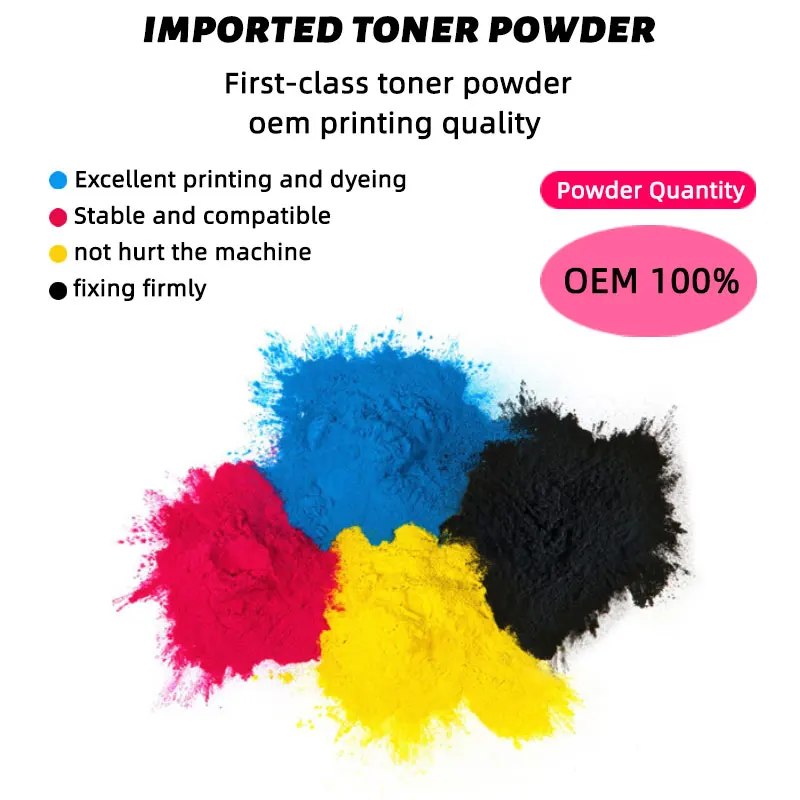 Toner Refill for Ricoh Compatible Color Toner Powder 500g
