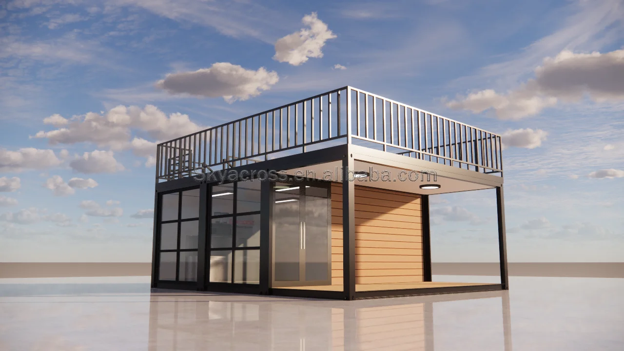 Prefabricated Container House - 3 Rooms Storage Solution