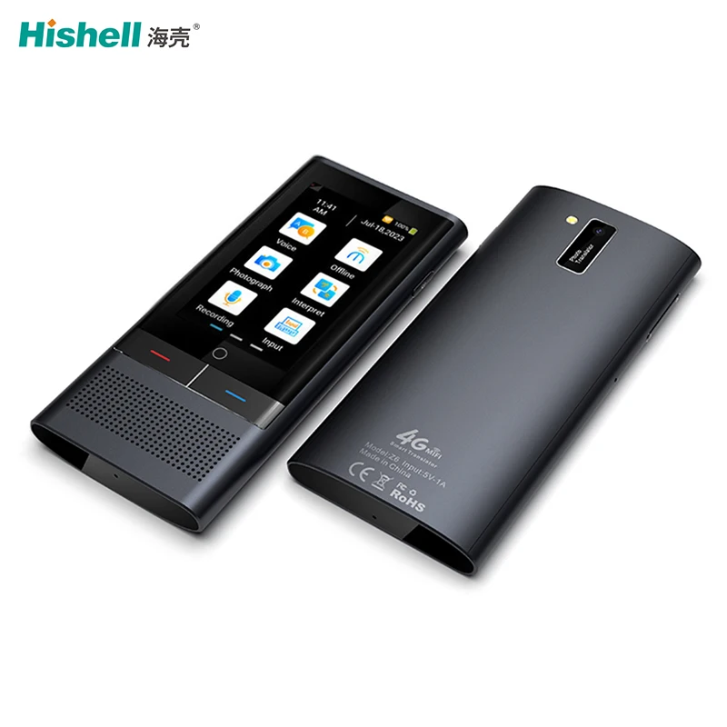 Z6 4G Version Smart Voice Translator - 138 Languages
