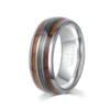 Silver+Koa Wood