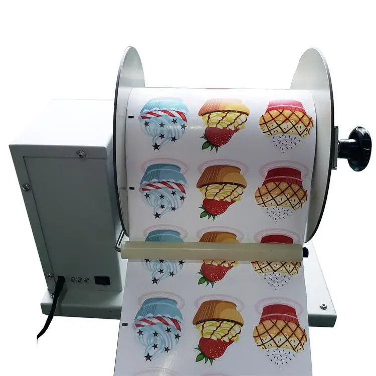 Mini Desktop Label Rewinder and Unwinder Machine