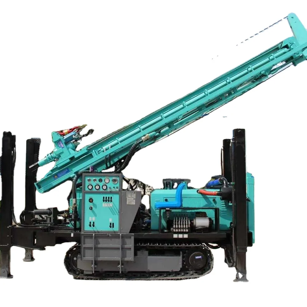 
 high quality water well drilling rig for 300m depth water well drilling KW280