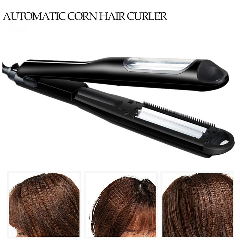 Automatic Rotating Hair Crimper Ion Auto Crimping Corrugated Iron