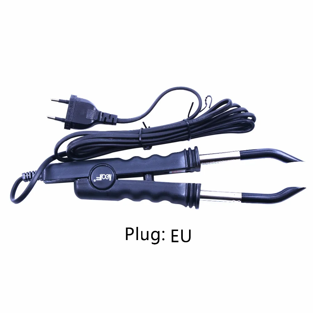 Professional Variable Constant Heat FLAT PLATE Fusion Hair Extension Keratin Bonding Salon Tool Heat Iron Wand