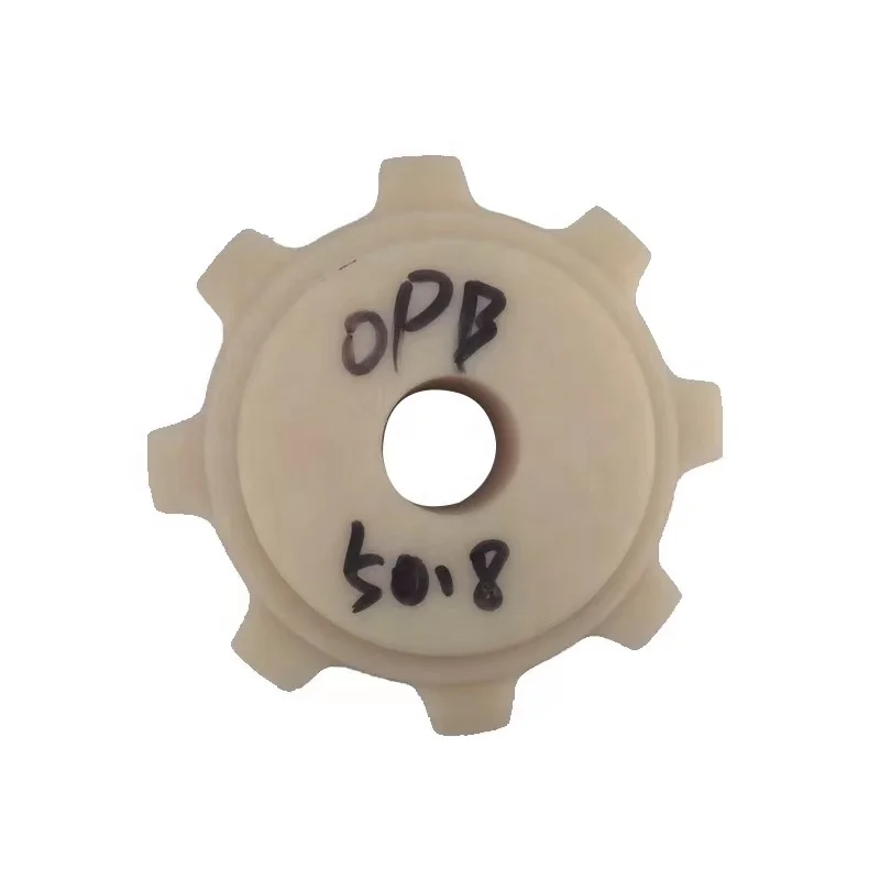 OPB Plastic Mesh Belt with 8 Teeth Plastic Sprocket Nylon Gear Plastic Injection Molding Gear