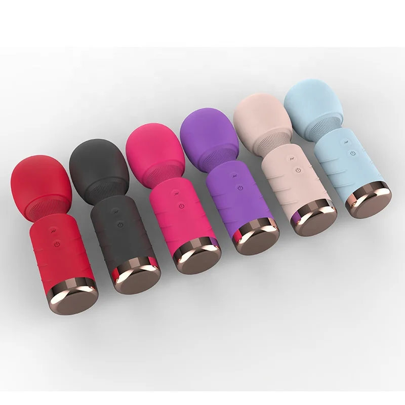 vibrating erotic massage New Powerful Erotic Massage Vibrating Clitoris Vibromasseur 8 Speeds 20  Vibration Heating Electric Shock Wand Vibrator for Women