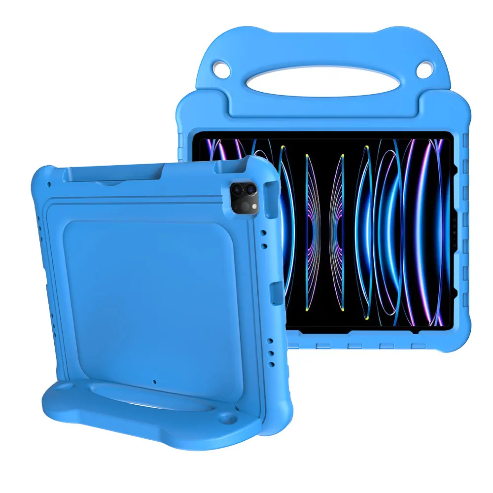 For Kids Eva Tablet Case Shockproof Lightweight Stand Shell Custom SGS Certified Private Mold for iPad Air 11/Pro 13/Mini