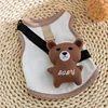Bolsa de hombro tridimensional oso
