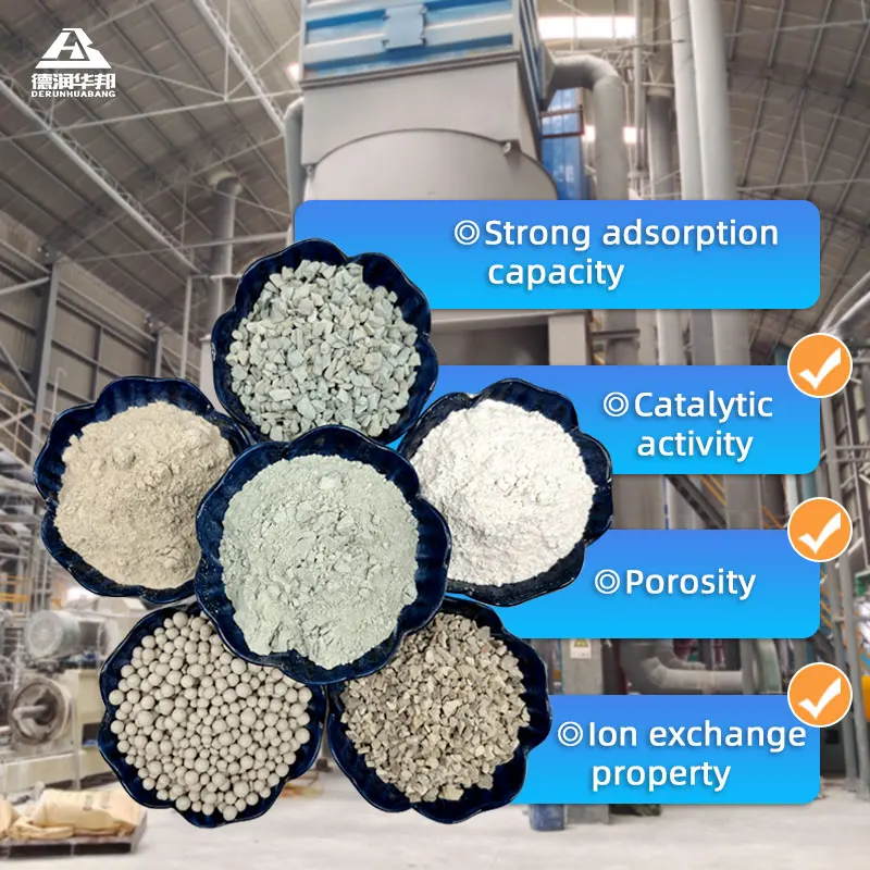 High Performance Zeolite Strong Ion Exchange Capacity Used in Industrial Treatment